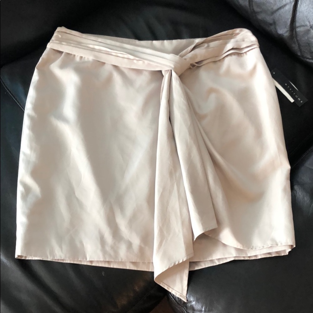 Cream Skirt